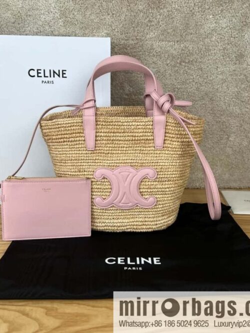 wsxc1720696381572_0-800x800hcy4giqyxzw180687_20250708185352.jpg CELINE TEEN Plant material Wagyu leather (fabric) Soft classic basket bag 115802