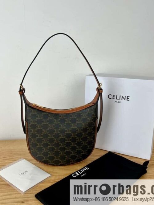 wsxc1720697022175_0-800x800nq5vmocjvfc180627_20250708185209.jpg CELINE S HELOISE TRIOMPHE logo printed cow leather (fabric) handbag 117252 monogram