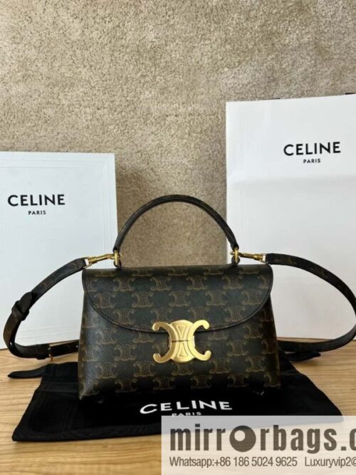 wsxc1721141254864_0-800x80000mmv2vqcp3177582_20250708170500.jpg CELINE NINO S logo printed cow leather (fabric) handbag 118113 monogram