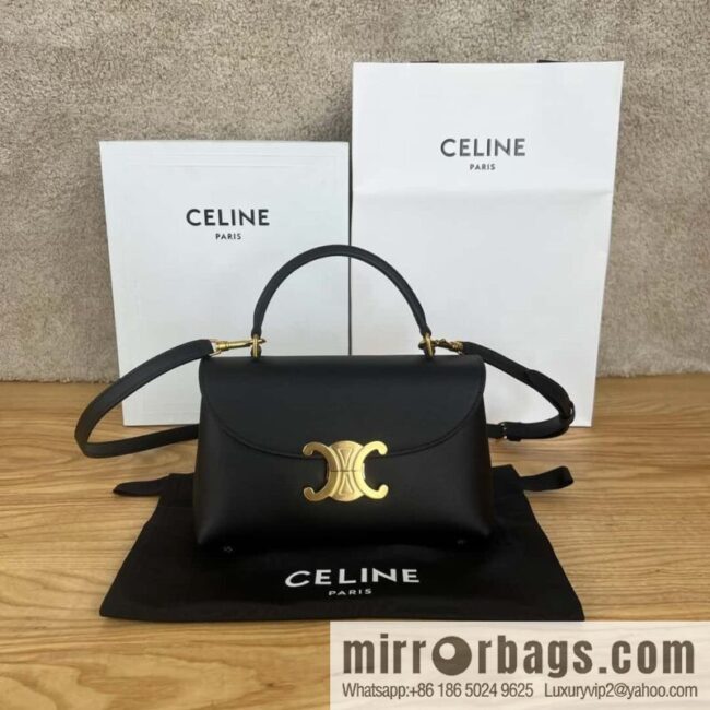 wsxc1721141367820_0-800x800g544dokgmse177565_20250708170425.jpg CELINE NINO Small soft cow leather (fabric) handbag 118113 black