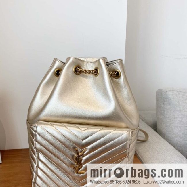 YSL _ backpack champagne 🥂 672609