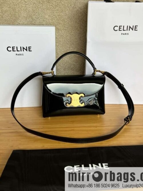 wsxc1723217893120_0-800x800m5jegeuotwp173338_20250705223511.jpg CELINE TEEN NINO lacquered cow leather handbag 118113