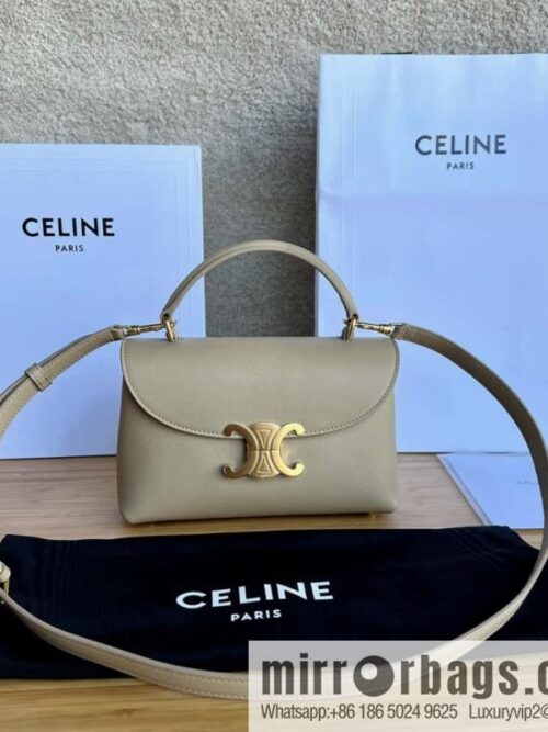 wsxc1723218117159_0-800x8003bozhb2mnvj173306_20250705223414.jpg CELINE TEEN NINO Soft cow leather handbag 118113 apricot