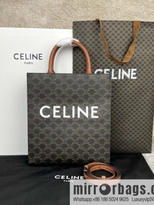 wsxc1724854197306_0-800x800k1gi53sfqky169832_20250705203740.jpg CELINE CABAS TRIOMPHE Canvas Small Vertical Handbag 191542