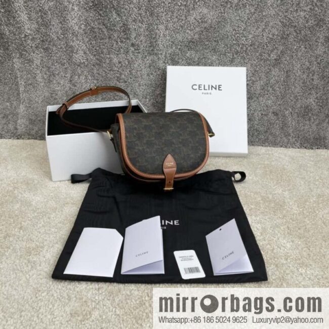 CELINE FOLCO M logo printed handbag 191502