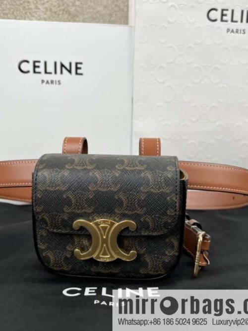 wsxc1724856906903_0-800x800kkckhg2t15v169644_20250705203221.jpg CELINE mini Arc de Triomphe fanny pack presbyopia, number 452