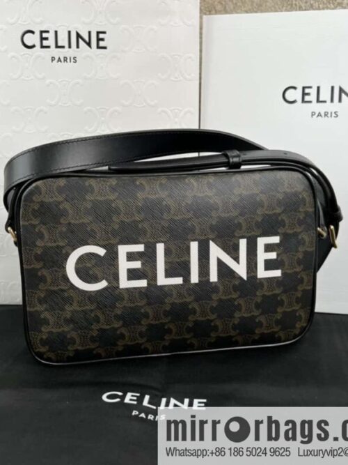 wsxc1724858836808_0-800x800g50z1g42xeq169509_20250705202822.jpg CELINE logo printed medium messenger bag 194502