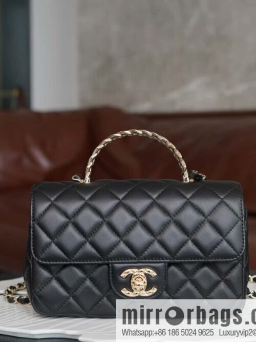 wsxc1725289785810_0-800x800f2kl00v0zyu168893_20250705201122.jpg CHANEL CF Mini Wheat Handle 🌾 AS4924