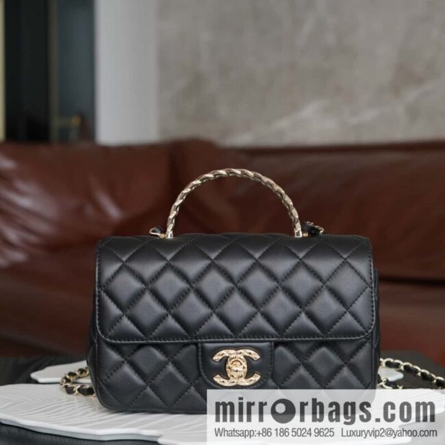wsxc1725289785810_0-800x800f2kl00v0zyu168893_20250705201122.jpg CHANEL CF Mini Wheat Handle ๐พ AS4924