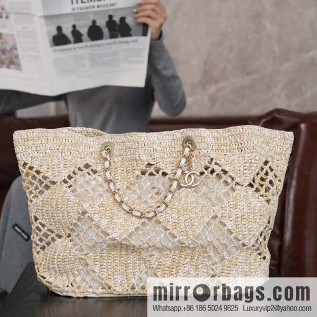 wsxc1725290211167_0-800x8003qpqfklbgz3168860_20250705200957.jpg CHANEL CoCo Beach Straw Shopping Bag 🛍️ Large AS4576