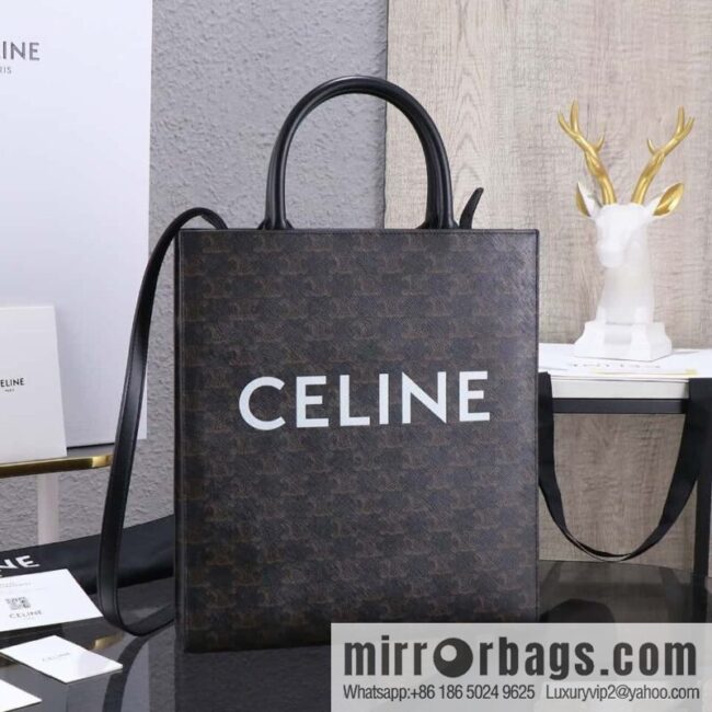 CELINE Medium Printed Tote, Versatile Tote, Classic Triumph Presbyopia Series No.: 191542