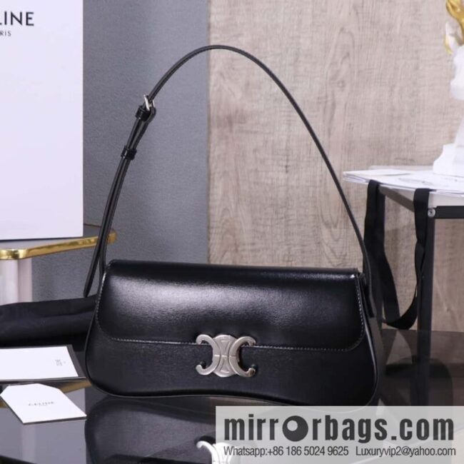 [Premium quality, all-steel hardware] LOLA medium bright cow leather handbag number: 115533