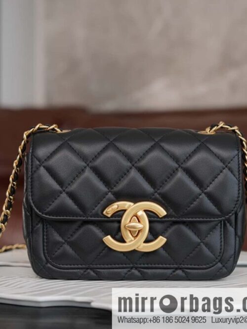 wsxc1725548739301_0-800x800m2nvhatuwgl164587_20250705180614.jpg CHANEL Double 𝐂 𝒍𝒐𝒈𝒐 cover bag, black gold, genuine leather AS5026 B17620 94305