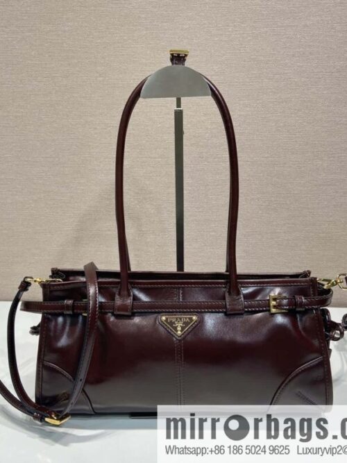 wsxc1726230137210_0-800x8002y0yepvxasd164440_20250705180112.jpg PRADA 🎉 LusSo lf oil wax leather 🎉 1BA426 small new color 🎉🎉 burgundy