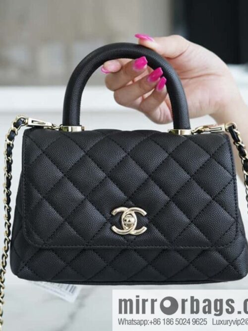 wsxc1726234808445_0-800x800qbipd4hsnuy160837_20250705154611.jpg CHANEL spring and summer new product 𝗠𝗶𝗡𝗶 𝗖𝗼𝗖𝗼 𝗛𝗮𝗻𝗱𝗹𝗲 black gold AS2215