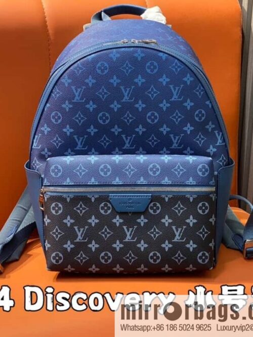 [Premium‑quality] M11544 blue gradual change of color, backpack series, variable code chip version Discovery small backpack
