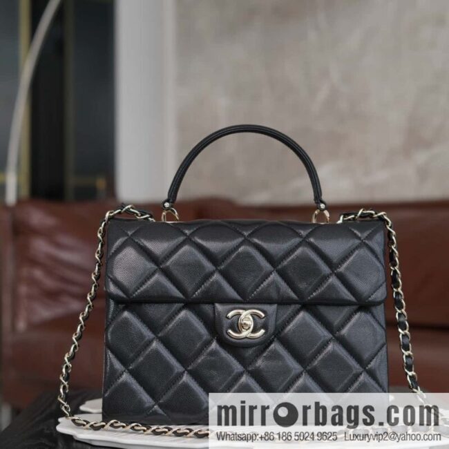 wsxc1727019049141_0-800x800wourr1ca5nz158959_20250705142533.jpg CHANEL 24p handle Kelly box, black large AS4712