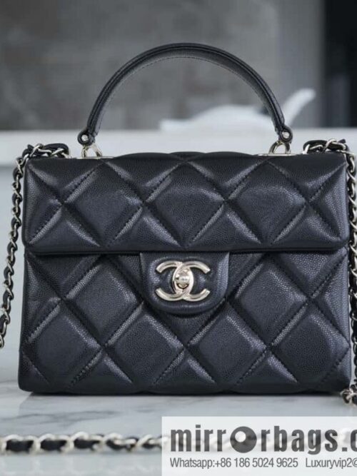 wsxc1727019307563_0-800x800smcve1ys5l4158922_20250705142257.jpg CHANEL 24p handle Kelly box, black small AS4711
