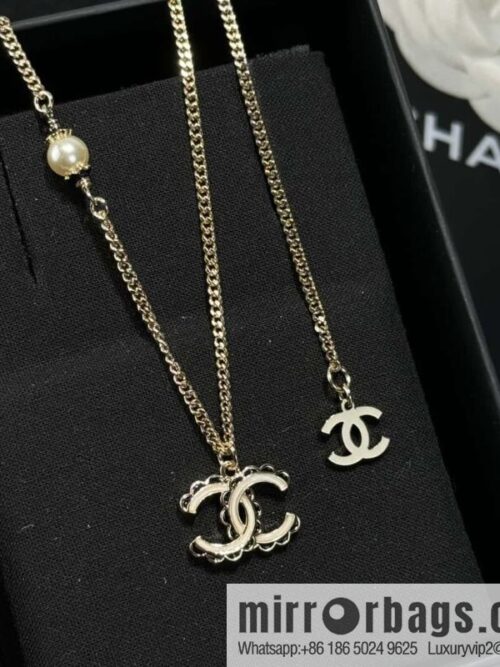 wsxc1727100832128_0-800x800vk0meeadu4v52322_20250630004124.jpg ❗️New ❗️ ☀️ New ☑️ Chanel Double C Pearl Necklace ☀️