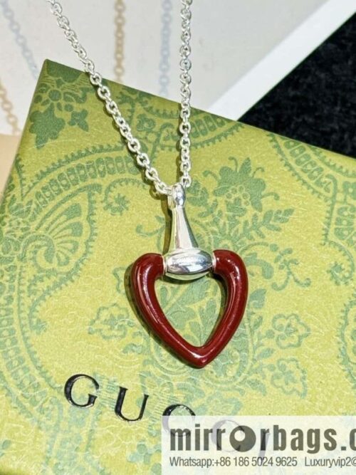wsxc1727100846836_0-800x800zr33rnrzlsp52265_20250630004044.jpg ❗️New ❗️☀ New Gucci Gucci peach heart love necklace ☀