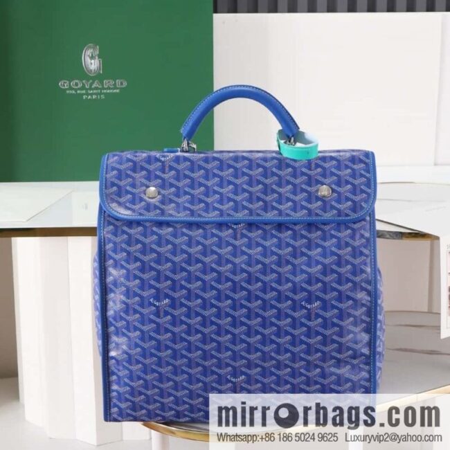 [Premium quality, original materials] Goya original backpack goyard 020237 sky blue
