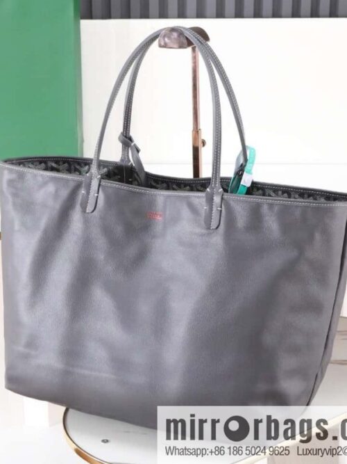 [Premium quality, original materials] Goyard reversible anjous double-sided tray extra large gray tray bag