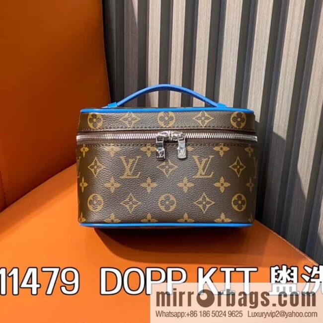 [Boutique‑grade] M42266 presbyopia blue, cosmetic bag series, variable code chip version Nine BB cosmetic bag M44495