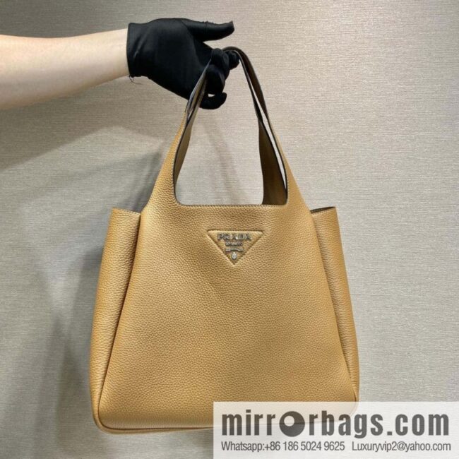 PRADA 🎉 large vegetable basket 🎉 1BG338 large bucket bag 🎉 brown