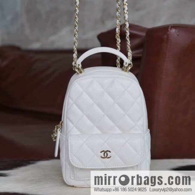 wsxc1727455222748_0-800x8001i3kh3wr1zk154544_20250705110911.jpg Chanel 24C mini backpack, black gold genuine leather AP3753 white