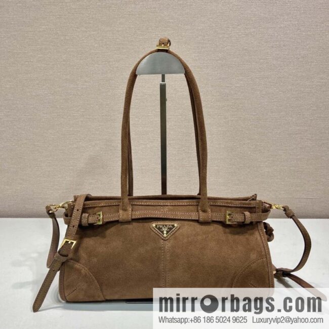 PRADA 🎉 LusSo lf 🎉 1BA426 🎉🎉 dark brown