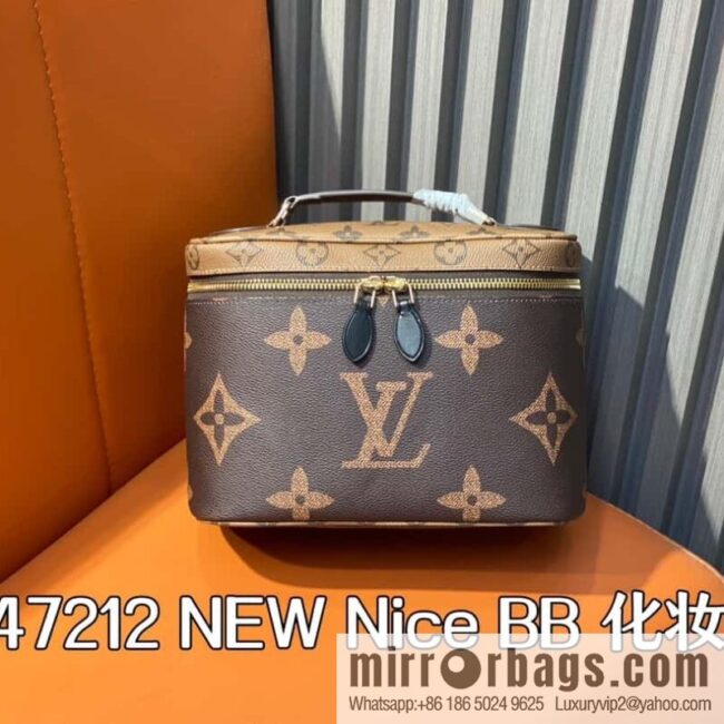 [Boutique‑grade] M47212 yellow flower, cosmetic bag series NEW Nice BB cosmetic bag