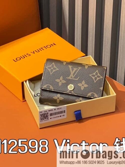 [Premium‑quality] M12598 presbyopia, three-fold wallet series Victor wallet