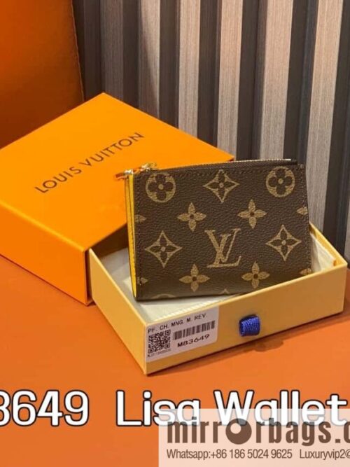 wsxc1729110281086_0-800x800a0vbcy4gqn4146386_20250705054407.jpg M83649 presbyopia yellow, wallet change bag wallet series Lisa Wallet wallet M82605 M82383