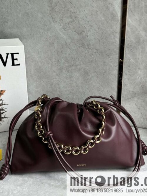 wsxc1729176917909_0-800x800s3vgylj4cb5149644_20250705074833.jpg LOEWEFlamenco Purse large lucky bag 🔥 0802 maroon