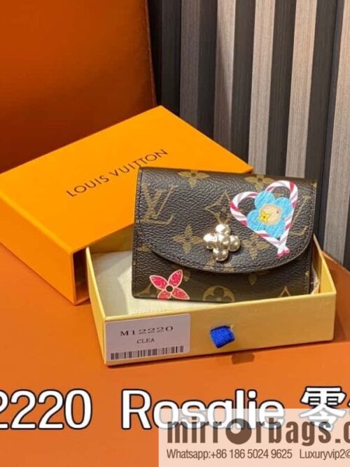 [Boutique‑grade] M12220 red, Christmas change bag wallet series Rosalie change bag