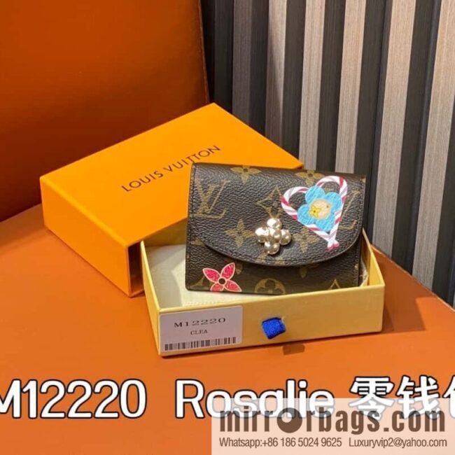[Boutique‑grade] M12220 red, Christmas change bag wallet series Rosalie change bag