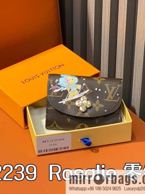 [Boutique‑grade] M12239 blue, Christmas change bag wallet series Rosalie change bag