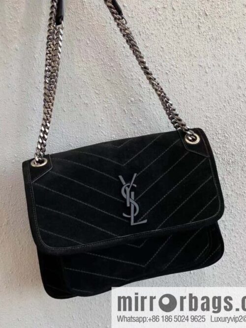 wsxc1729784128699_0-800x800dxildencedd145820_20250705052053.jpg YSL 🌱 𝙉𝙞𝙠𝙞 𝟮𝟴𝙘𝙢 『 Suede & Cowhide 498894 Black