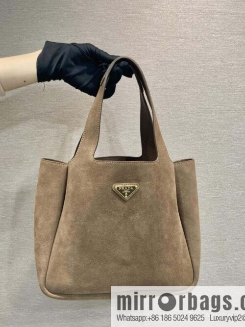 wsxc1731079157192_0-800x800vklh1i3bpho141790_20250705024039.jpg PRADA 🎉 frosted leather vegetable basket 🎉🎉 1BG335 large new bucket bag✨
