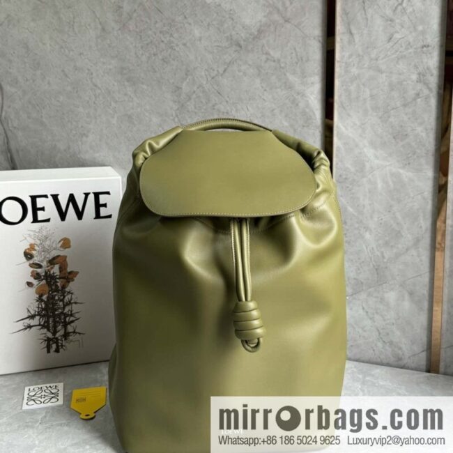 LOEWE Luo\'s new backpack 🎒 0903 green