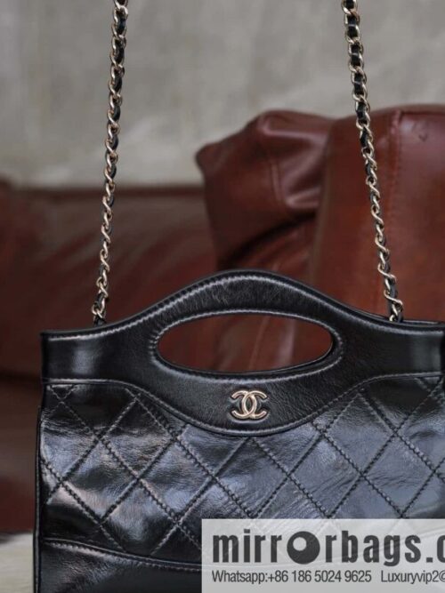 wsxc1731428598238_0-800x800durcvtlggrw141235_20250705021620.jpg Chanel 24C horizontal 31bag nano leather, black ➿ AP3656