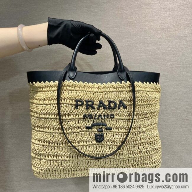 PRADA 🎉 new tote woven bag 🎉 1BG499 large🎉🎉