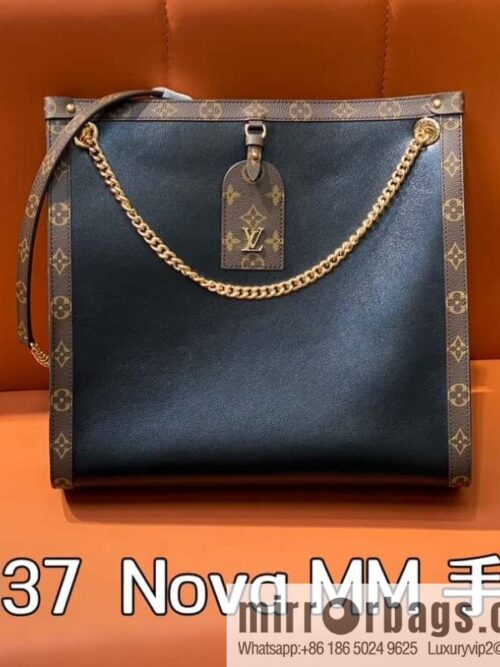 [Boutique‑grade] M13137 black/presbyopia, tote bag series Nova MM tote bag