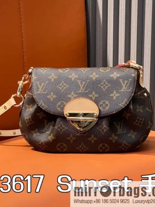 [Boutique‑grade] M13617 presbyopia, armpit bag ingot bag series Sunset handbag
