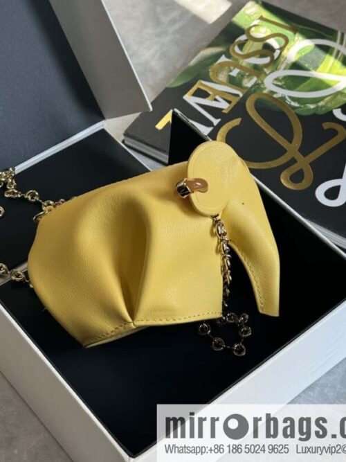 wsxc1733499675315_0-800x800izxrlbhapzw131770_20250702222701.jpg LOEWE\'s latest jade series small elephant bag 0193 yellow