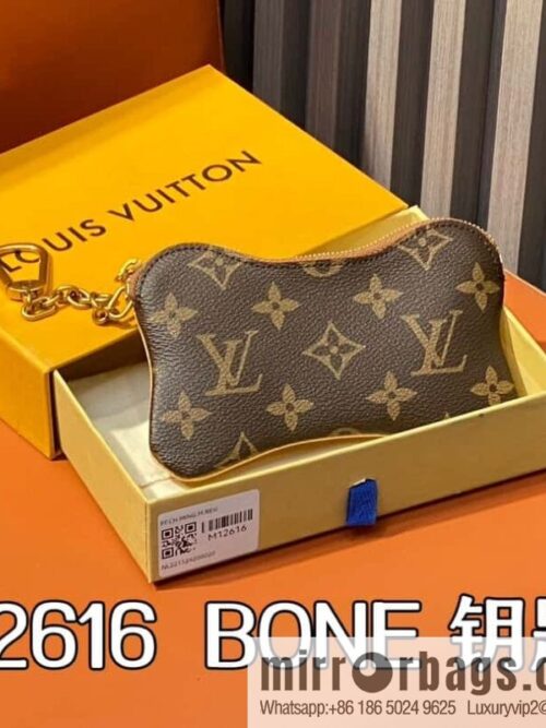 [Boutique‑grade] M12616 presbyopia, key bag, bone bag, wallet series BONE key bag