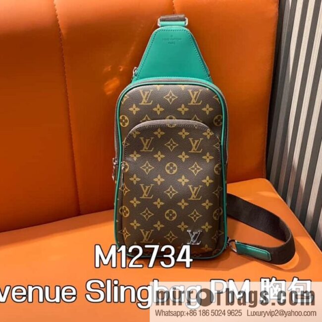 [Boutique‑grade] M12734 presbyopia/green, breast bag series Avenue Slingbag PM breast bag