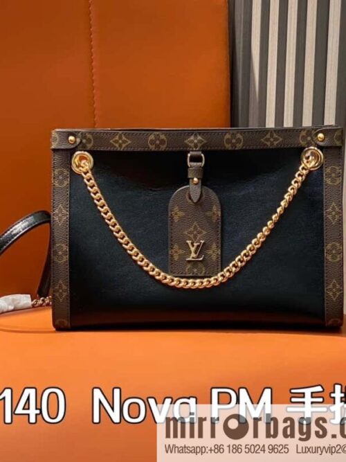 [Boutique‑grade] M13140 black/presbyopia, tote bag series Nova PM tote bag