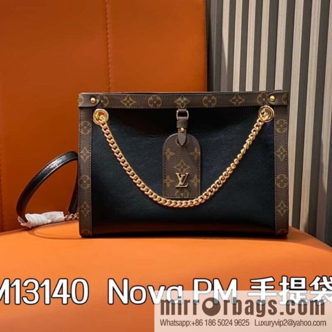 [Boutique‑grade] M13140 black/presbyopia, tote bag series Nova PM tote bag
