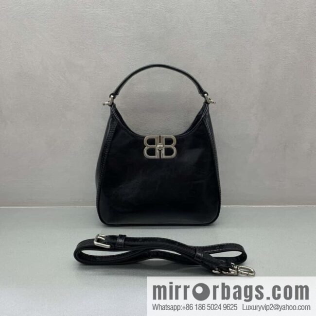🖤Paris Replica Luxury Handbag Hobo Collection ‼️ 24 Year Hobo Bag 801928 Black